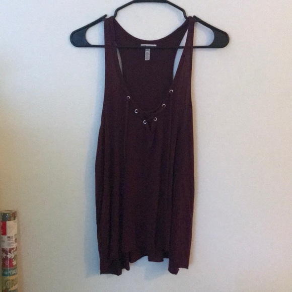 PINK Victoria's Secret Tops - Pink - Tie-up Tank